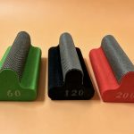 Half Bullnose Diamond Hand Pads