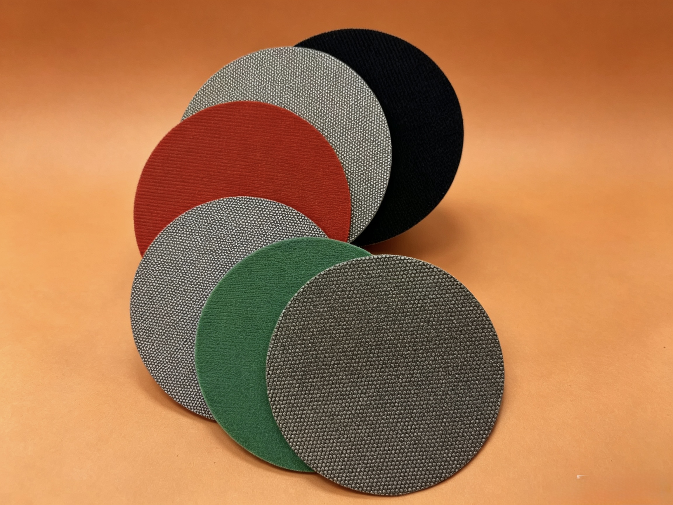 Hook & Loop Diamond Disc (2) 4.5 Inches Hook & Loop Diamond Disc - Image 1